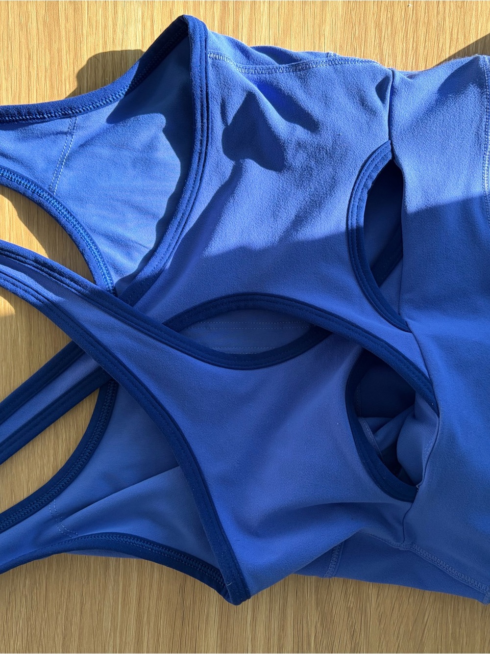 Fabletics Royal Blue Cutout Mini Dress